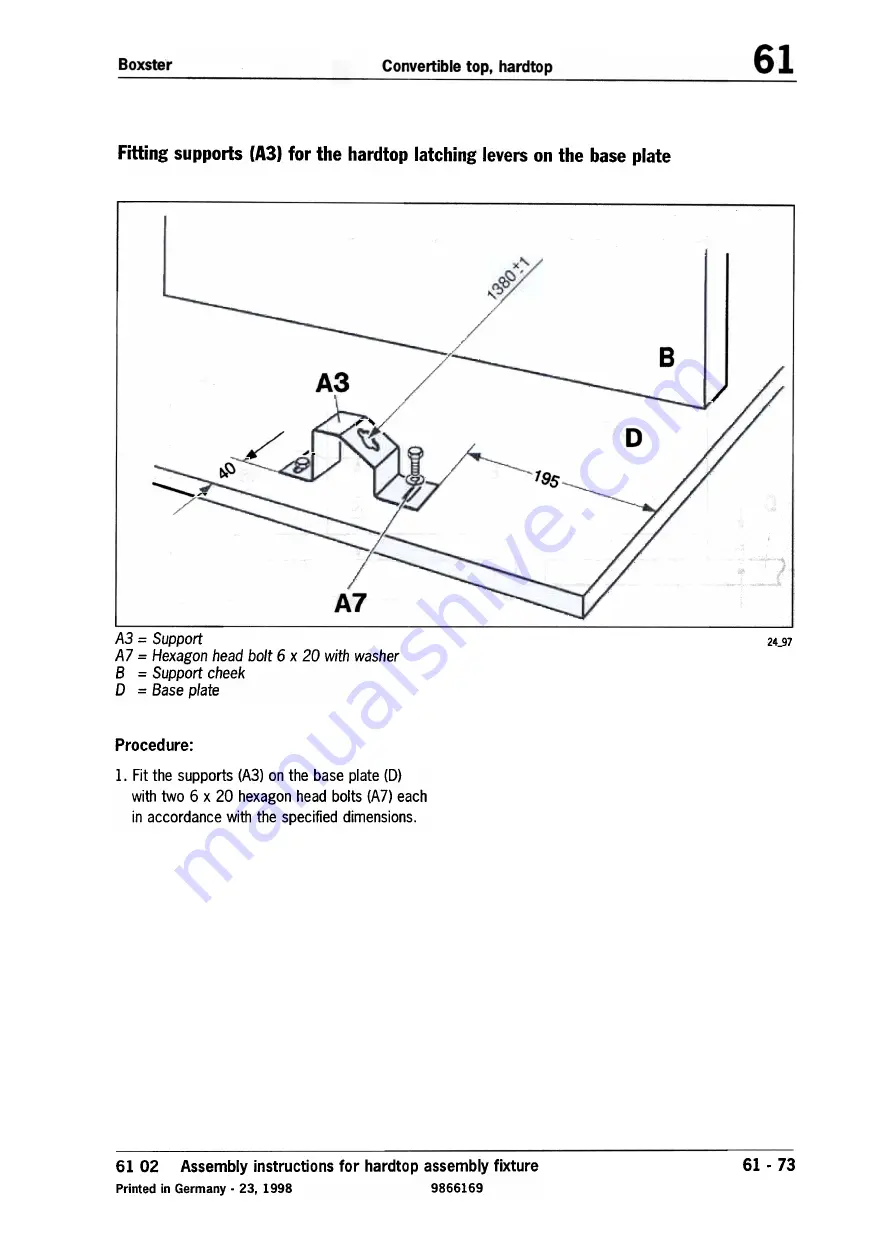 Porsche Boxster S Technical Manual Download Page 122