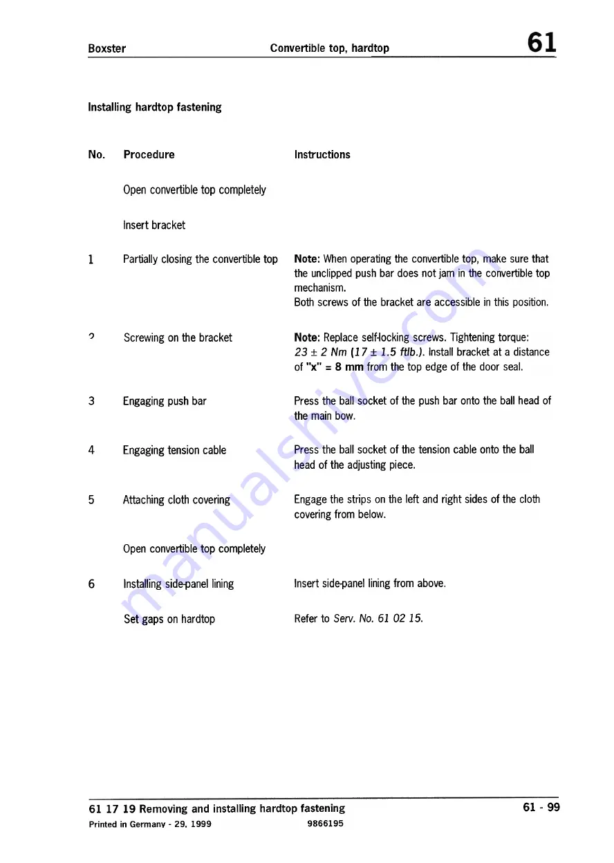 Porsche Boxster S Technical Manual Download Page 142