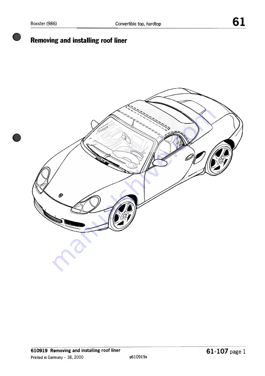 Porsche Boxster S Technical Manual Download Page 148