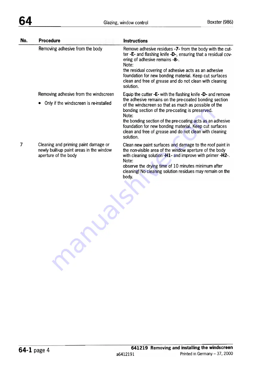 Porsche Boxster S Technical Manual Download Page 197