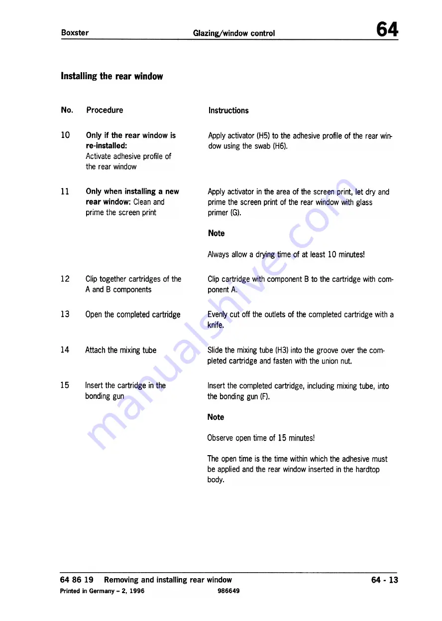 Porsche Boxster S Technical Manual Download Page 208