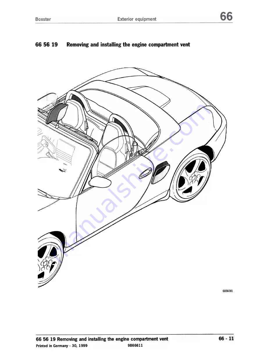 Porsche Boxster S Technical Manual Download Page 222