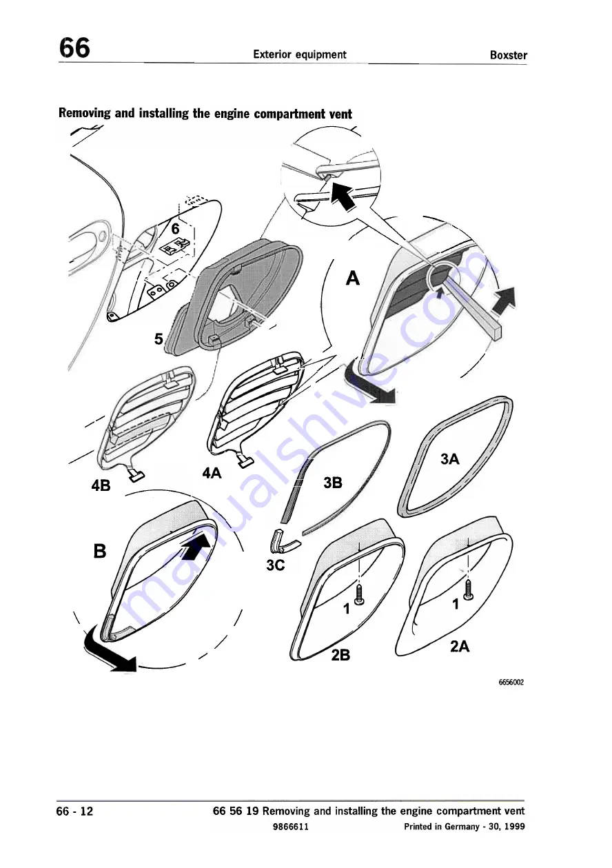 Porsche Boxster S Technical Manual Download Page 223