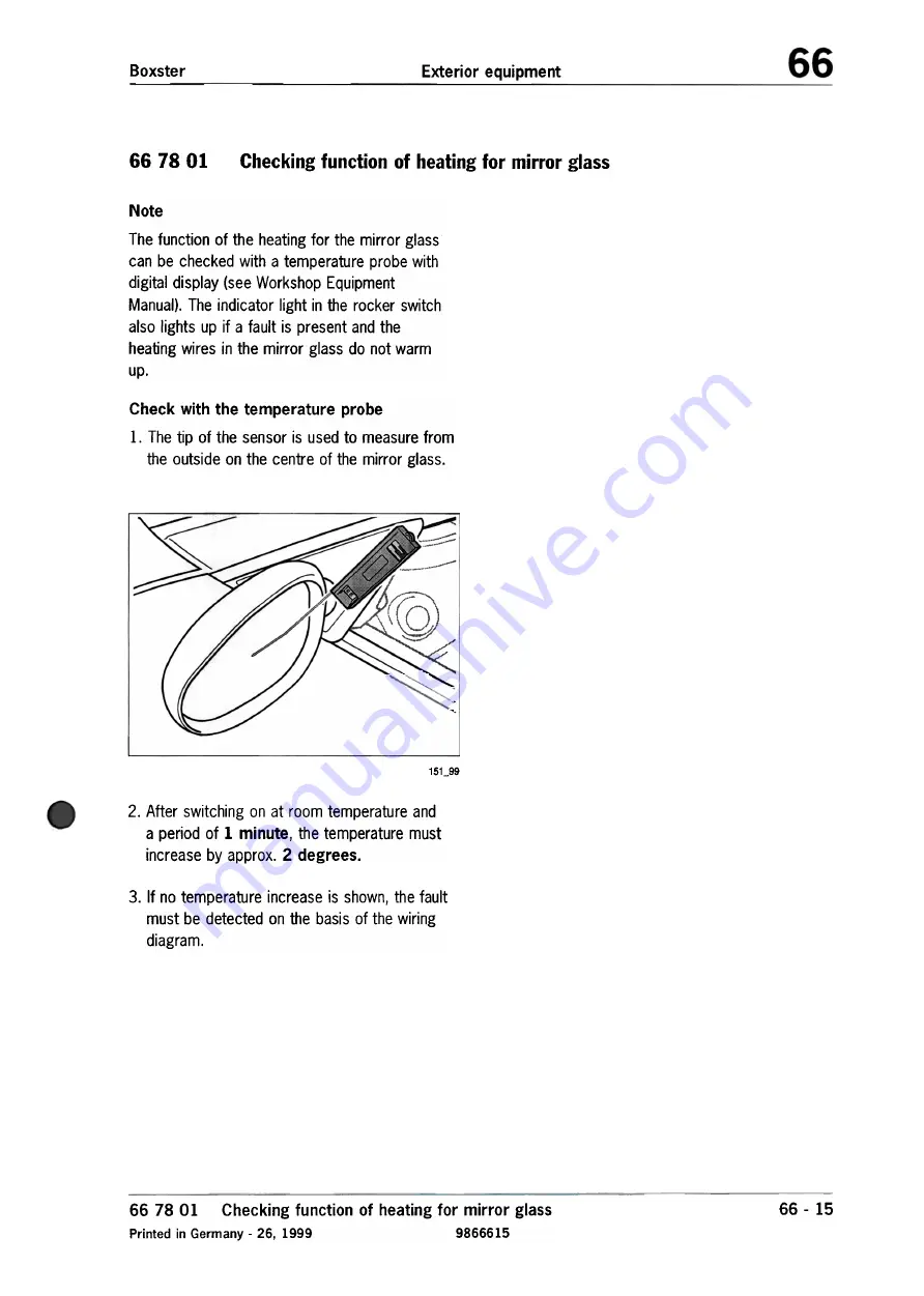 Porsche Boxster S Technical Manual Download Page 226