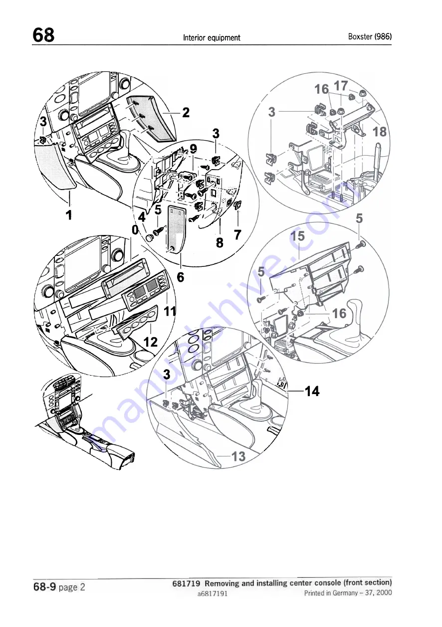 Porsche Boxster S Technical Manual Download Page 235