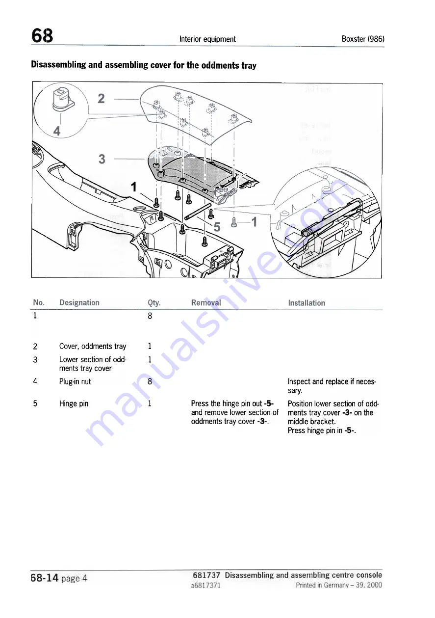 Porsche Boxster S Скачать руководство пользователя страница 244