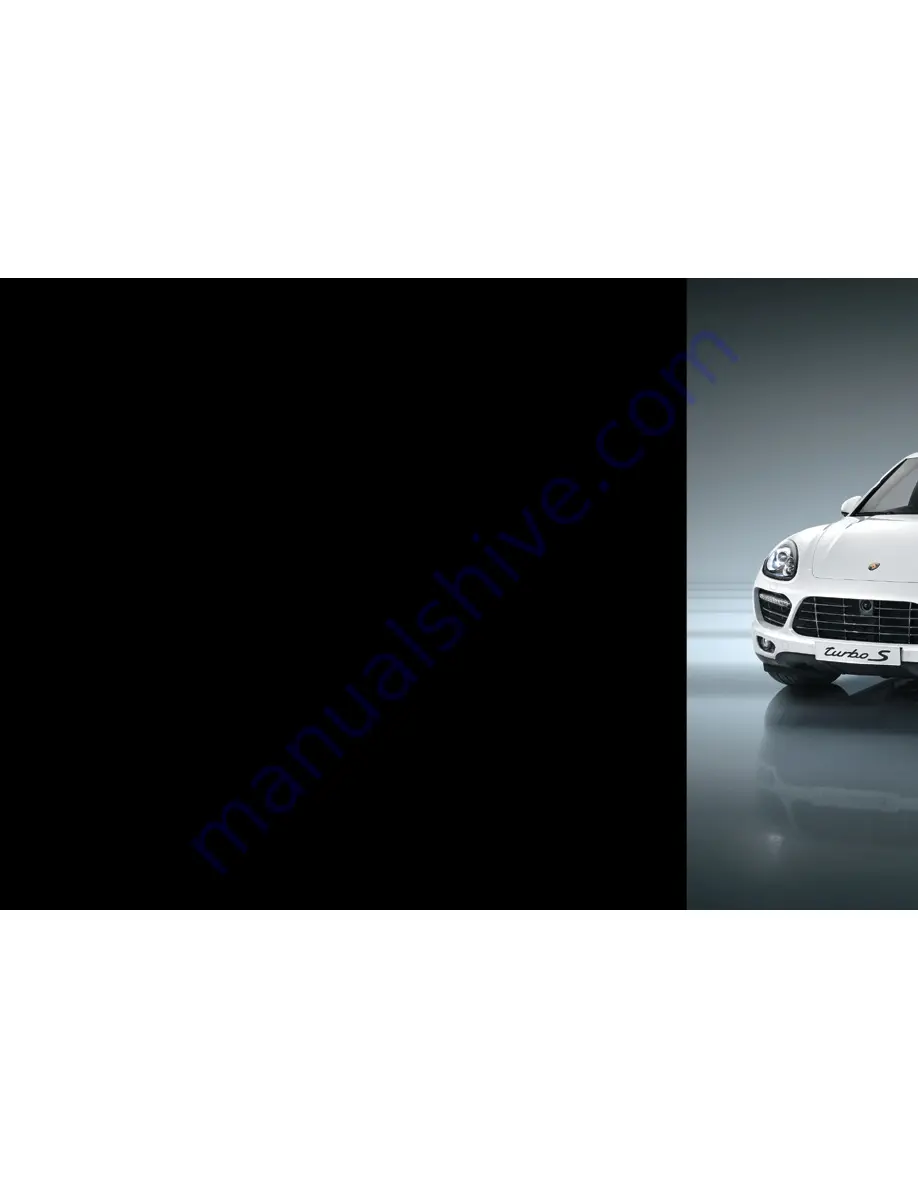 Porsche Cayenne Turbo S User Manual Download Page 10