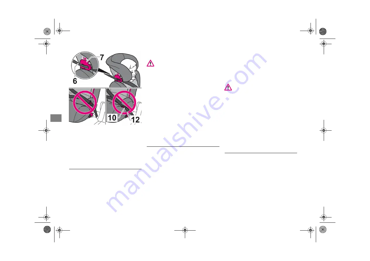 Porsche Junior Plus Seat Operating Instructions Manual Download Page 20