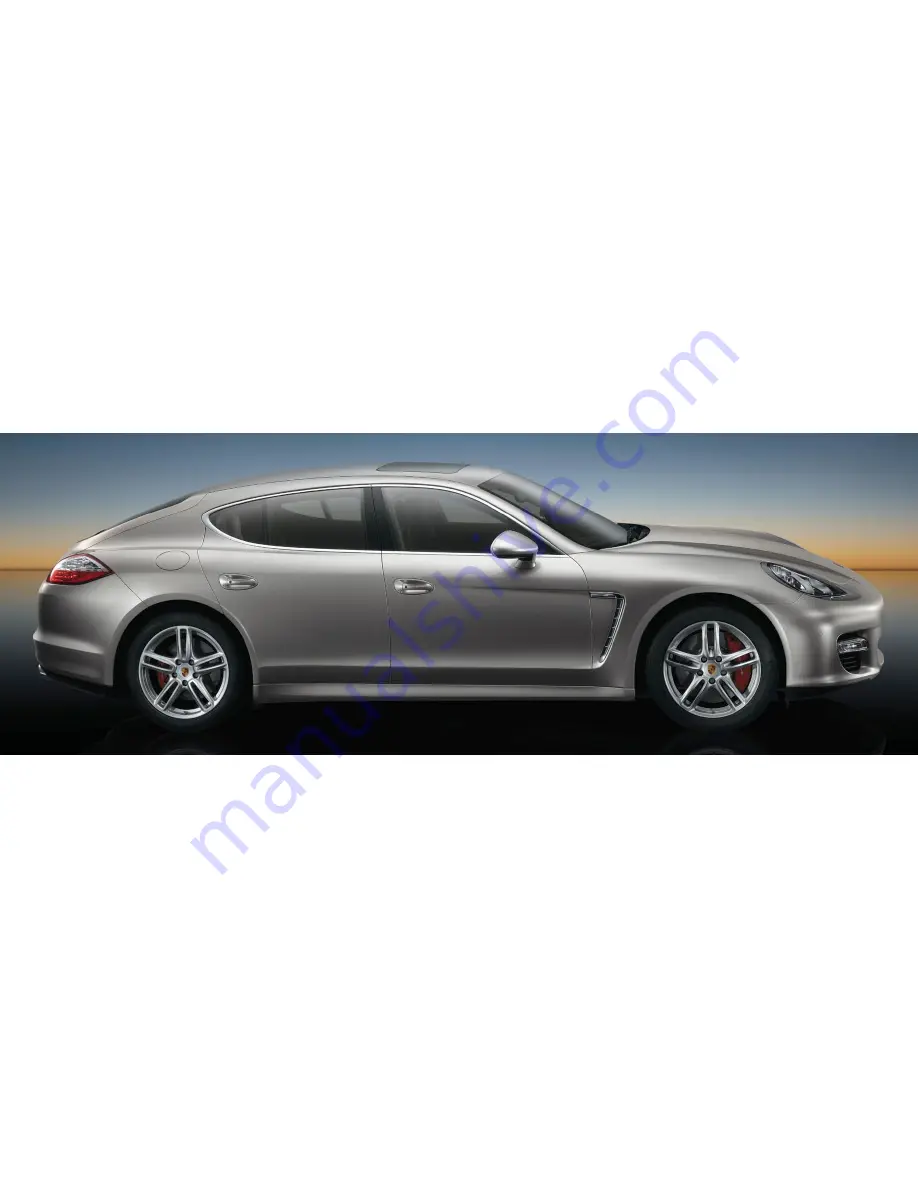 Porsche PANAMERA 4S - Скачать руководство пользователя страница 5