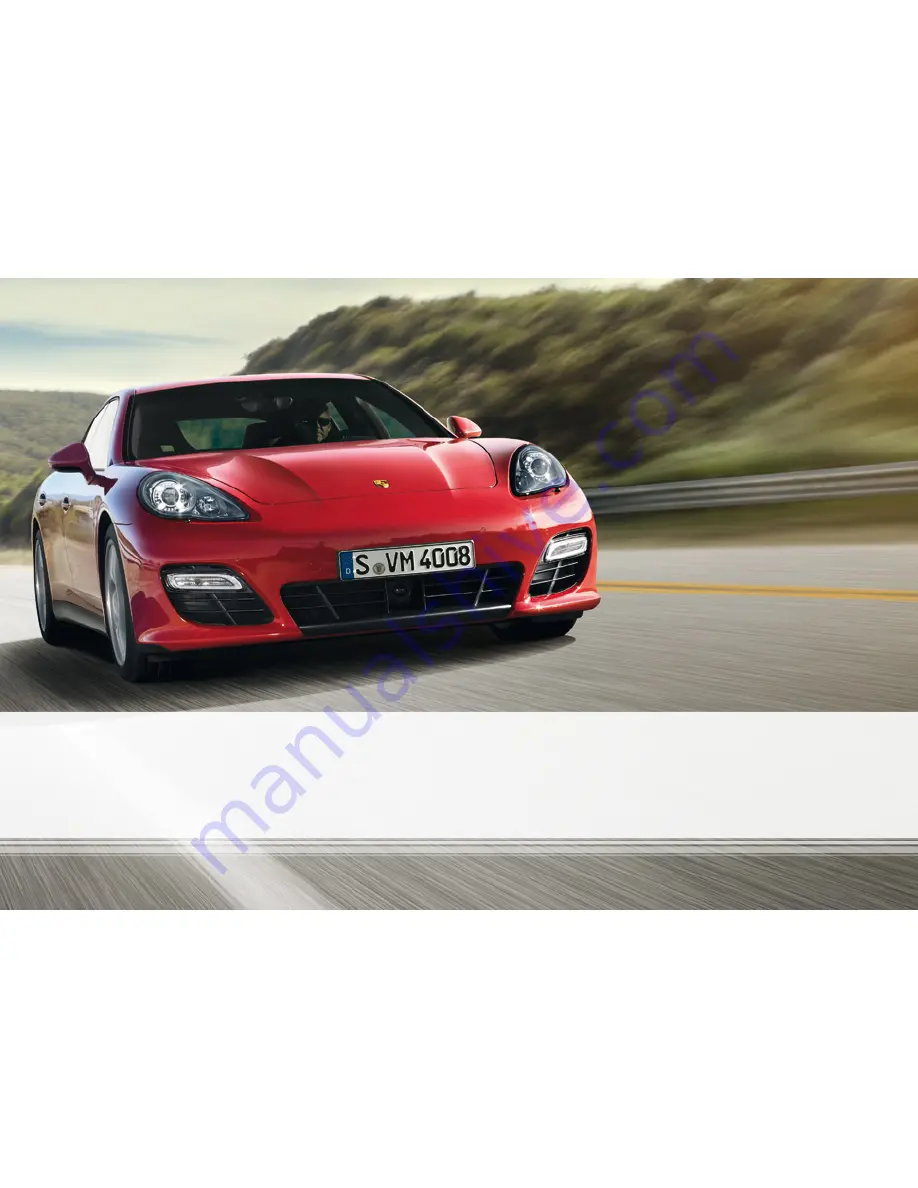 Porsche Panamera GTS User Handbook Manual Download Page 5