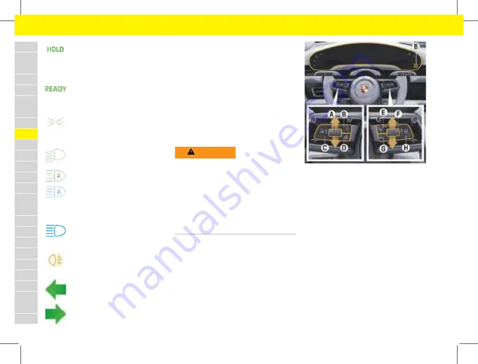 Porsche Taycan Owner'S Manual Download Page 134