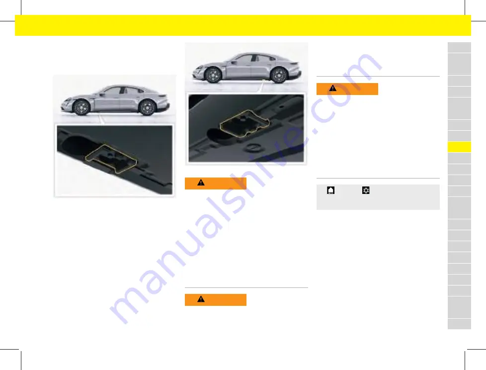 Porsche Taycan Owner'S Manual Download Page 143