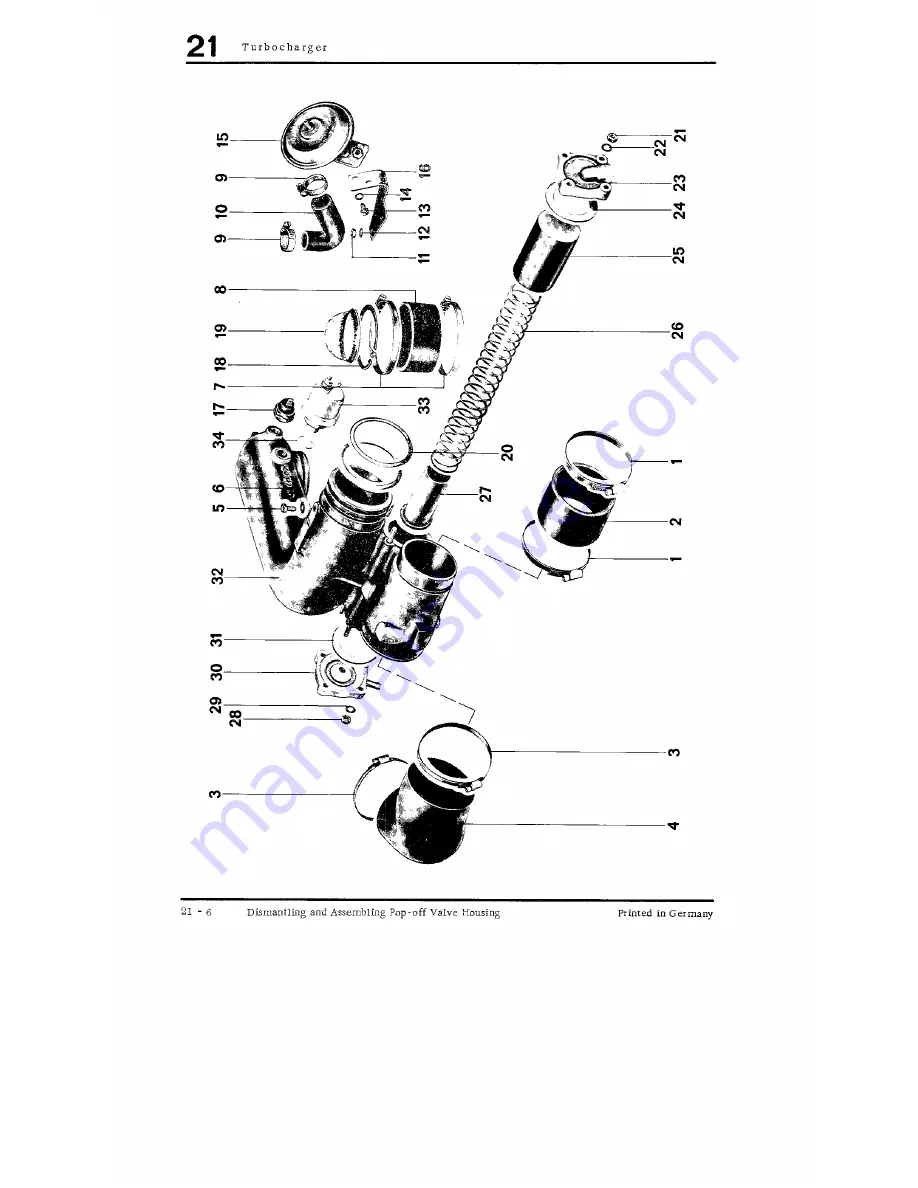 Porsche turbo Carrera Workshop Manual Download Page 56