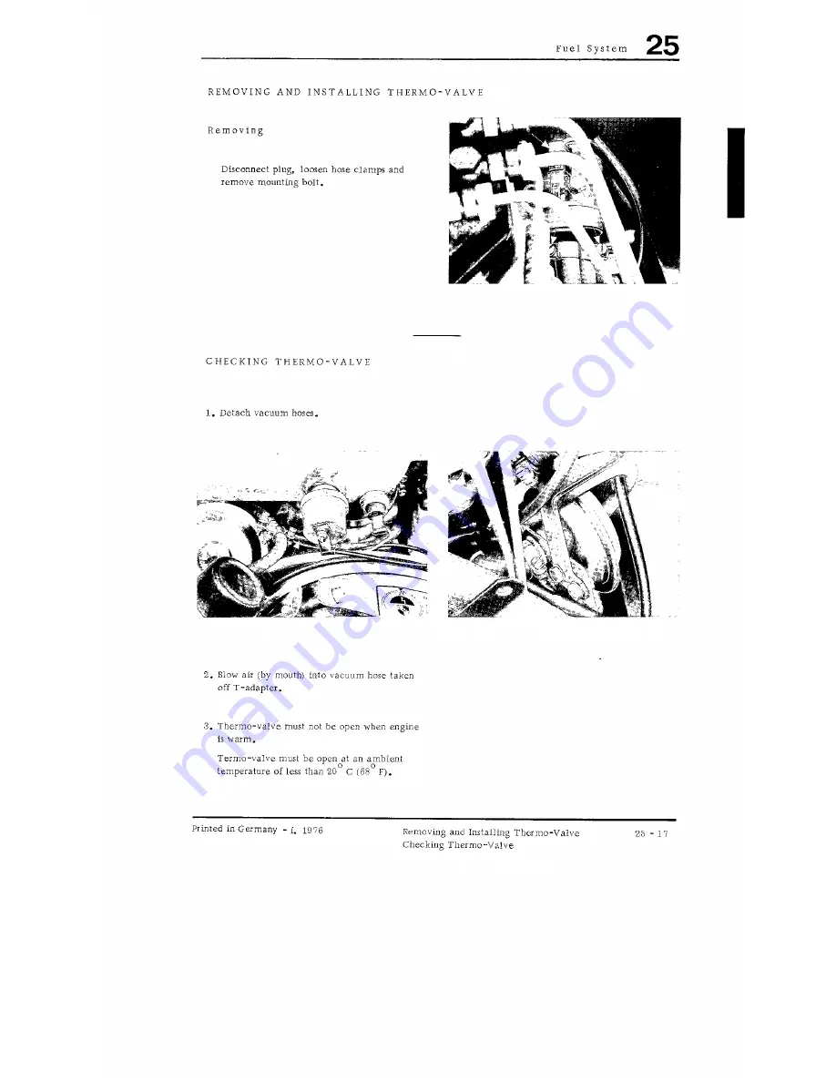 Porsche turbo Carrera Workshop Manual Download Page 110