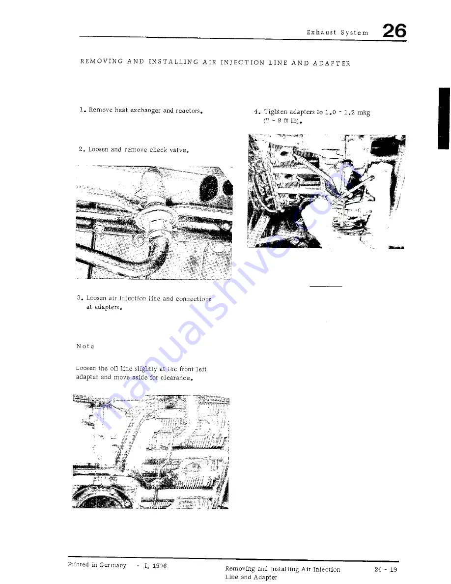 Porsche turbo Carrera Workshop Manual Download Page 131