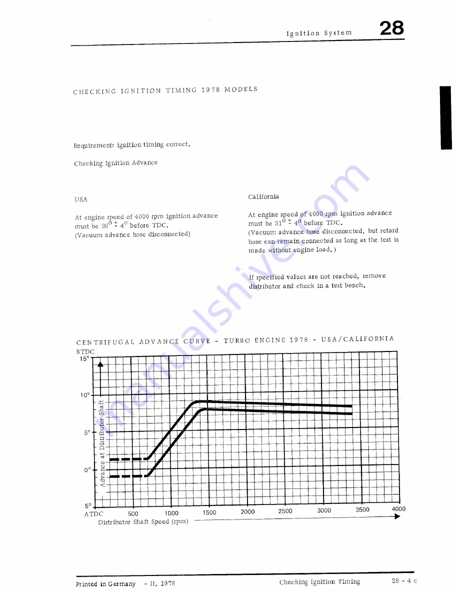 Porsche turbo Carrera Workshop Manual Download Page 154