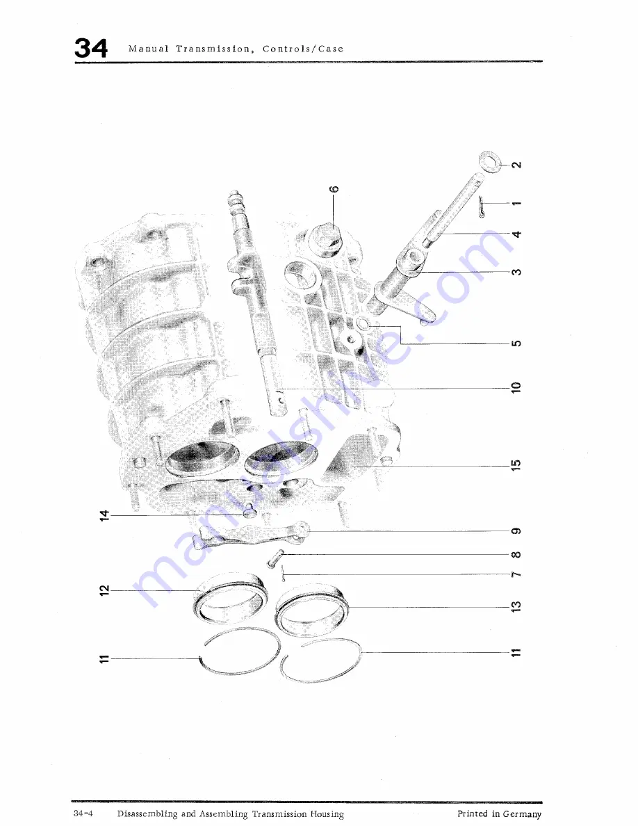 Porsche turbo Carrera Workshop Manual Download Page 188