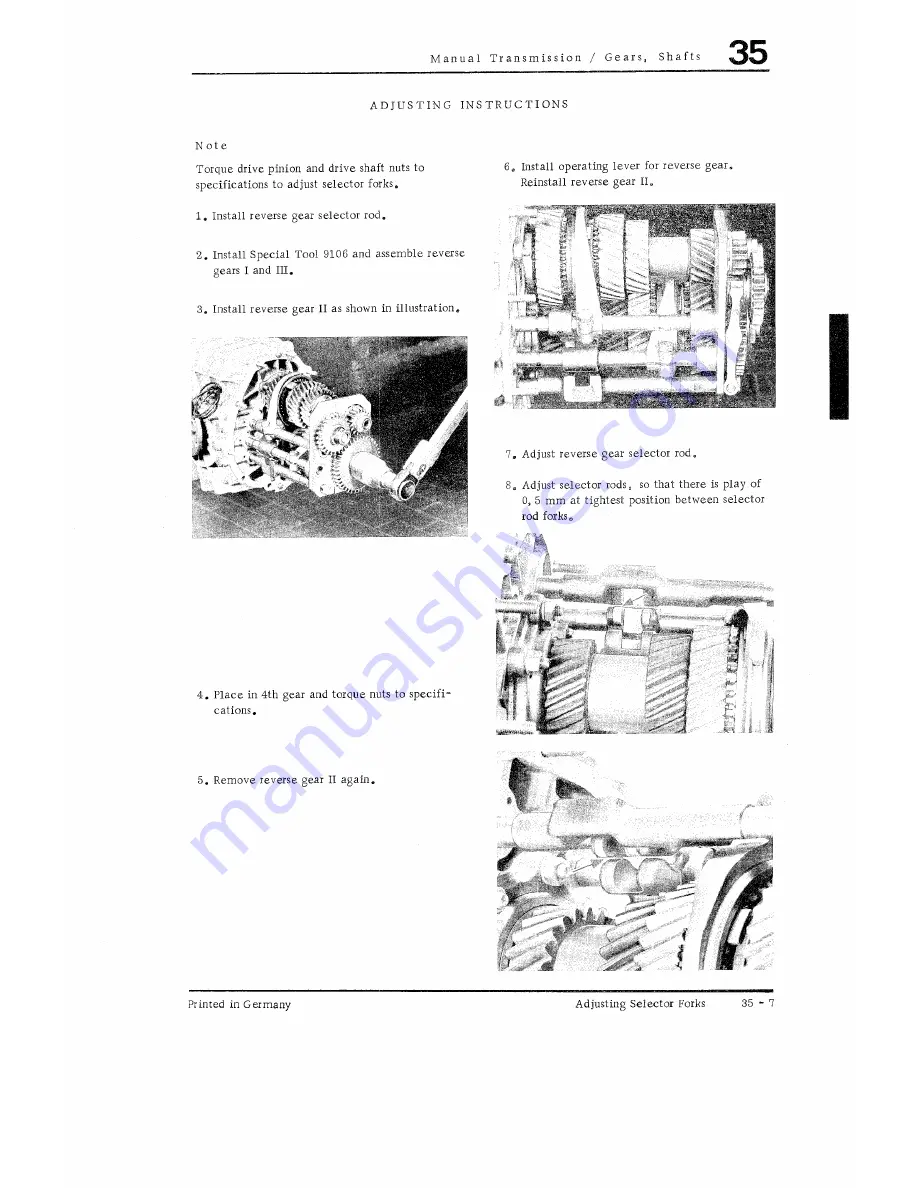 Porsche turbo Carrera Workshop Manual Download Page 216