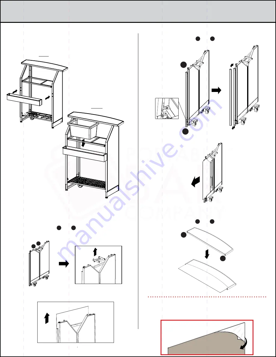 Portable Bar Company COMPACT BAR Скачать руководство пользователя страница 6