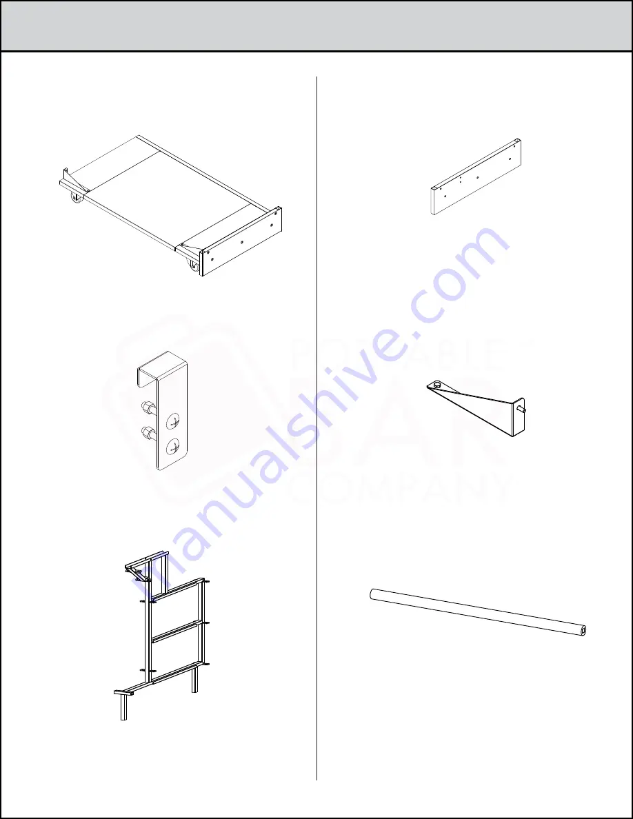 Portable Bar Company FLASH BAR WHEEL BASE Setup Manual Download Page 3