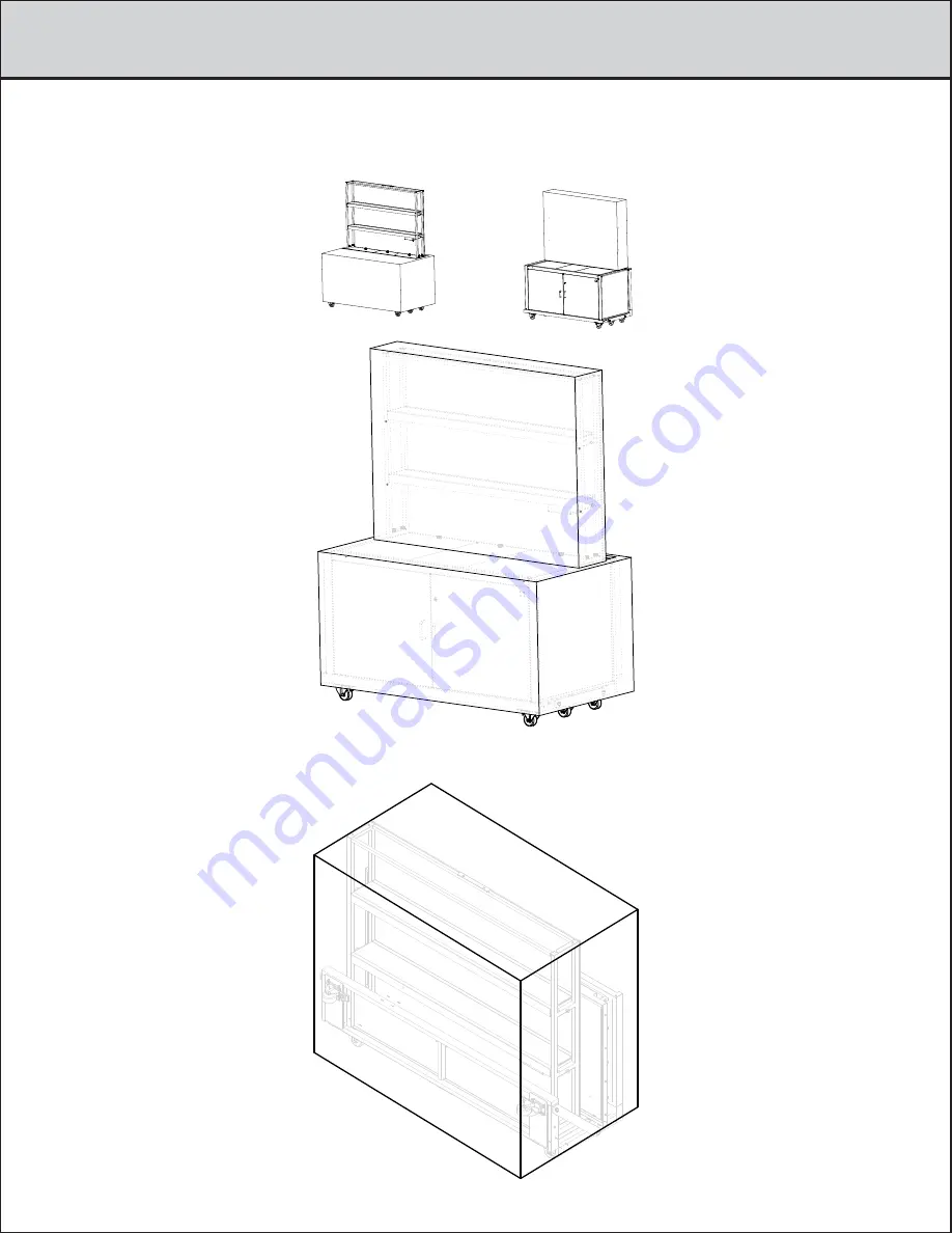 Portable Bar Company FOLD+ROLL BACK BAR Setup Manual Download Page 13