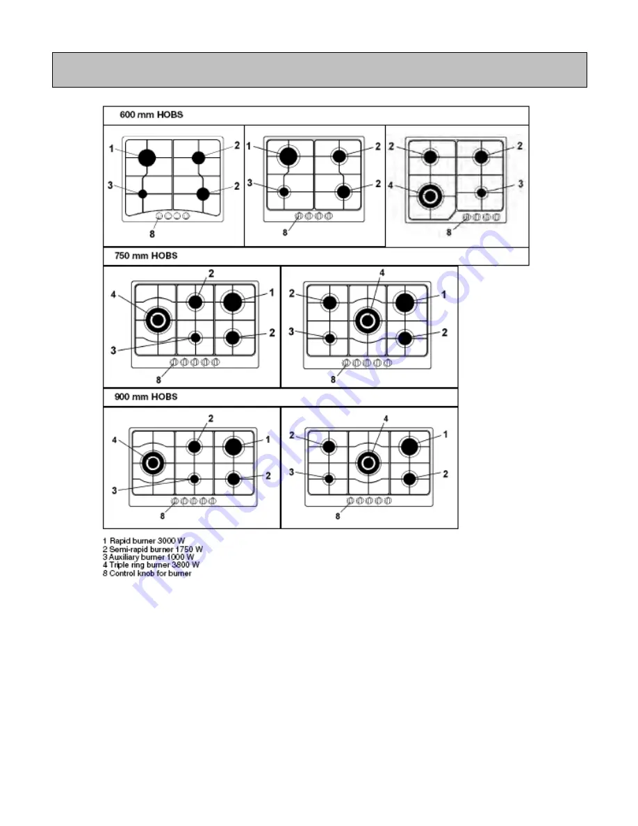 Porter & Charles CG60S Operating Manual Download Page 9