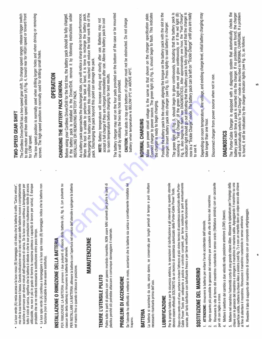 Porter-Cable 23-830-56 Instruction Manual Download Page 8