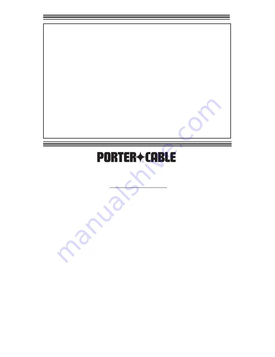 Porter-Cable 324MAG Instruction Manual Download Page 56