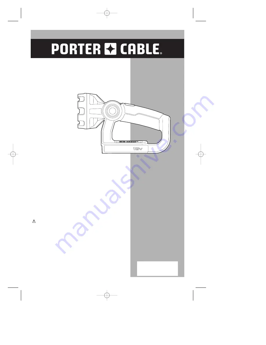 Porter-Cable 90546223 Скачать руководство пользователя страница 1