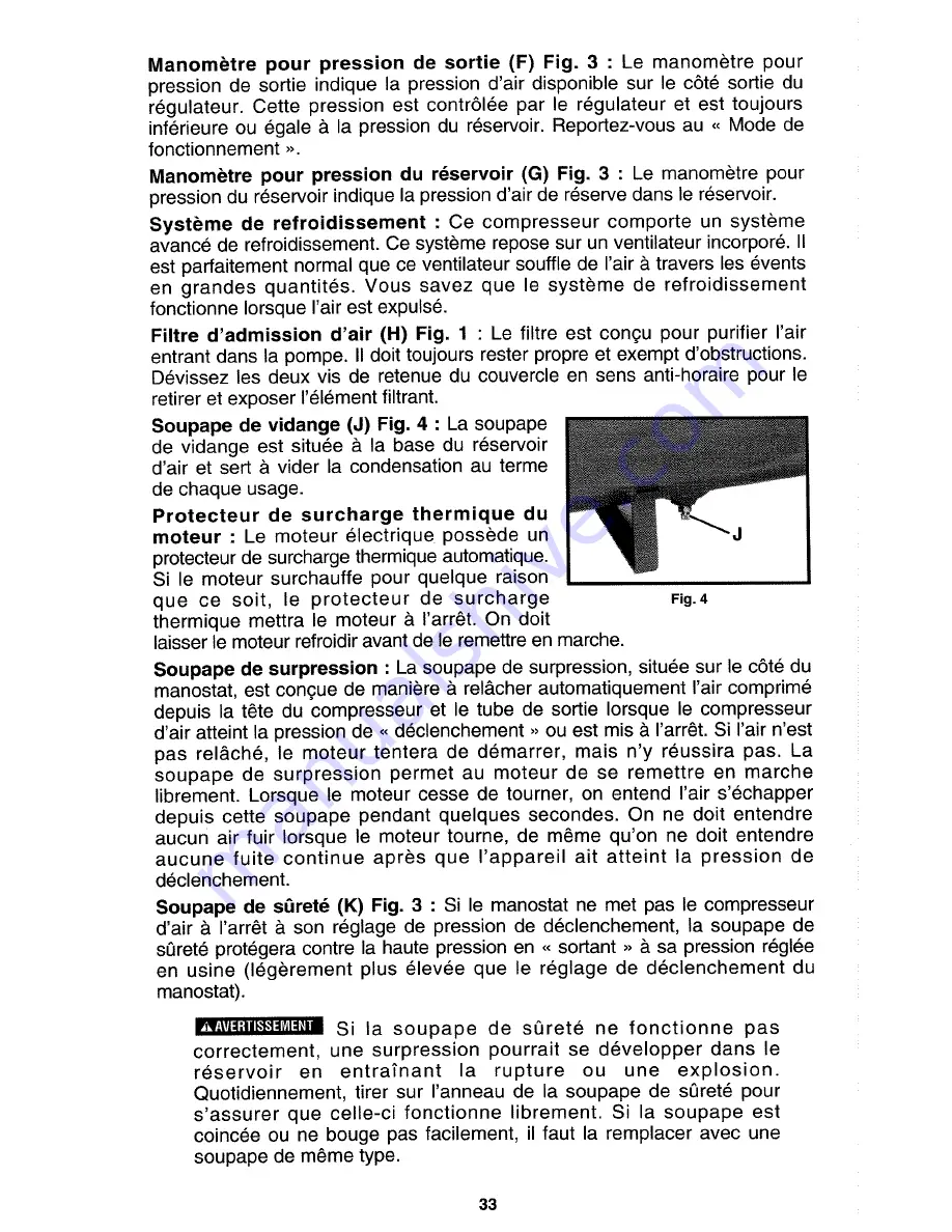 Porter-Cable CF2020 Instruction Manual Download Page 33