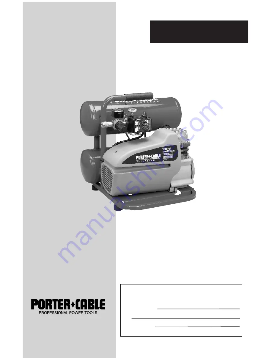 Porter-Cable CPLDC2540S Скачать руководство пользователя страница 25