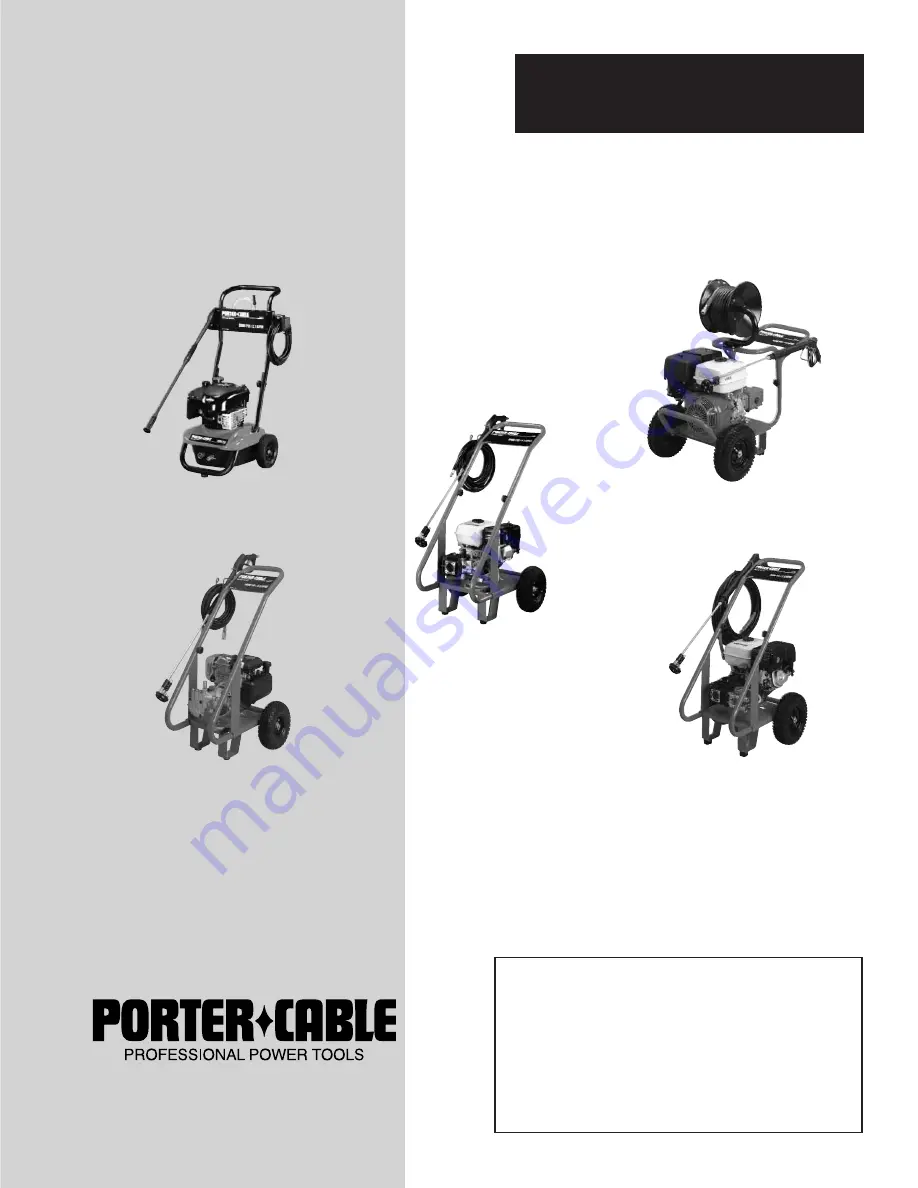 Porter-Cable D22885-011-0 Instruction Manual Download Page 1