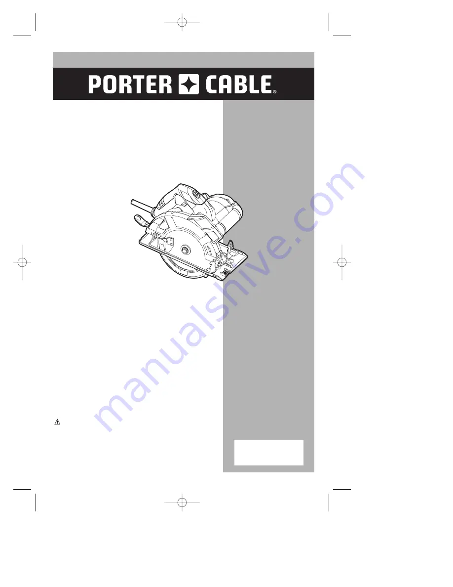 Porter-Cable PC13CSL Instruction Manual Download Page 29