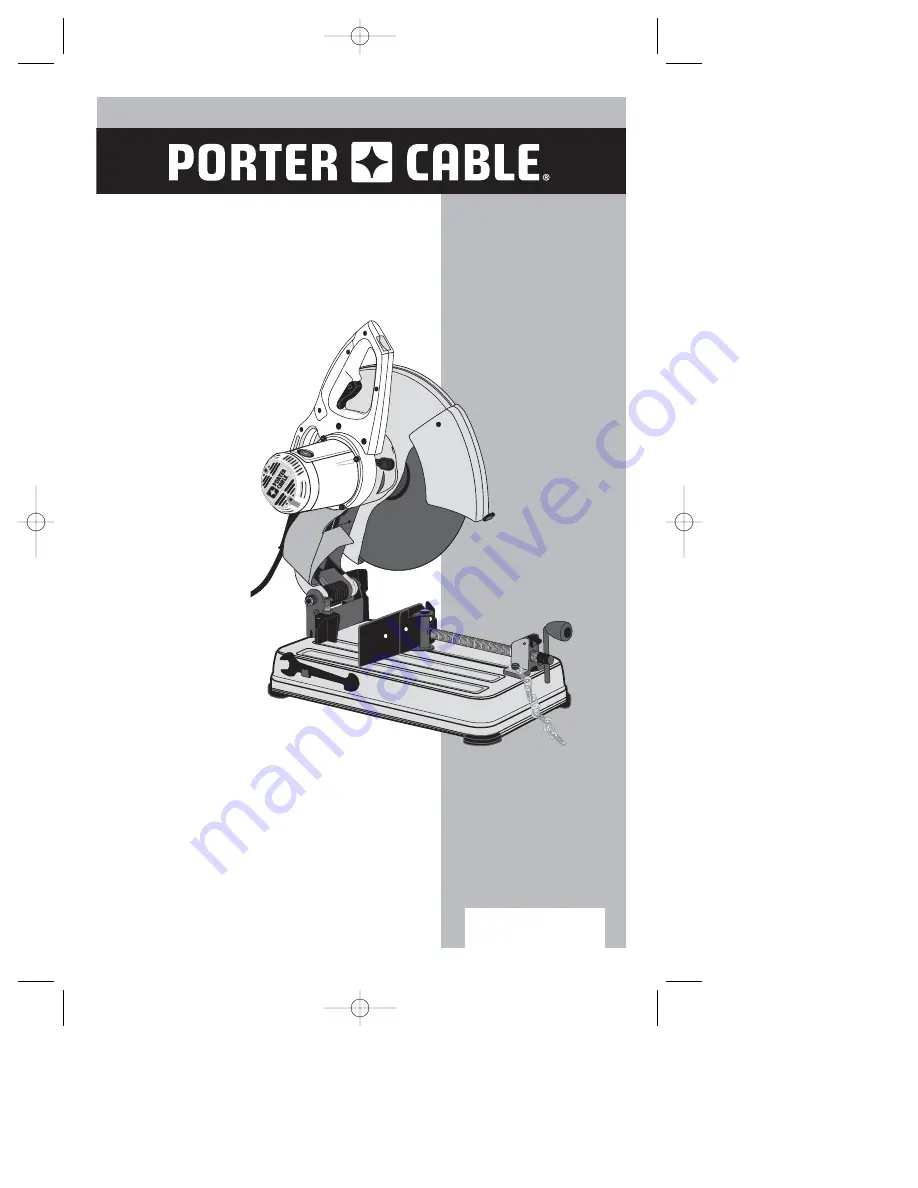 Porter-Cable PC14CTSW Скачать руководство пользователя страница 1