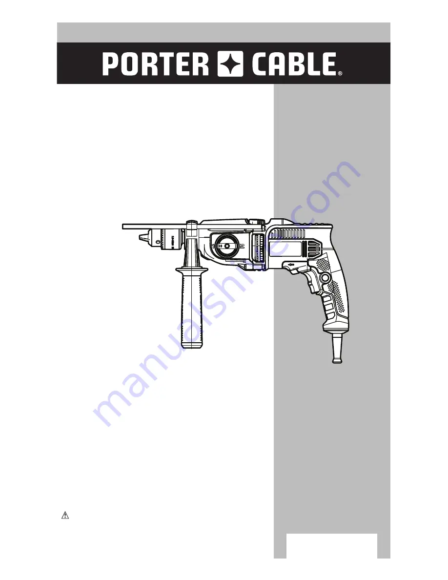 Porter-Cable PC70THD Скачать руководство пользователя страница 1