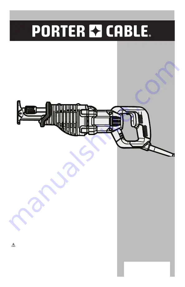 Porter-Cable PC75TRS Instruction Manual Download Page 24