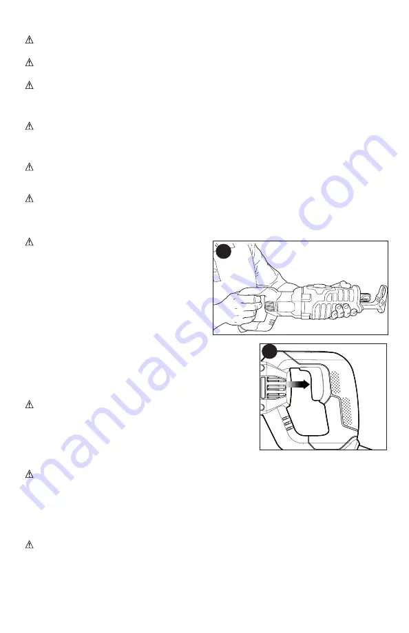 Porter-Cable PC75TRS Instruction Manual Download Page 30