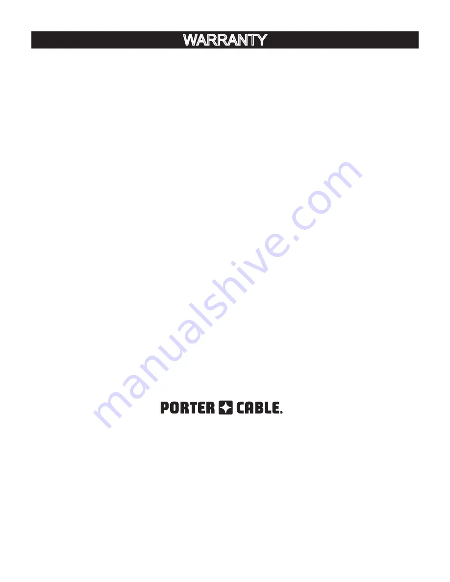 Porter-Cable PCB375SS Instruction Manual Download Page 28