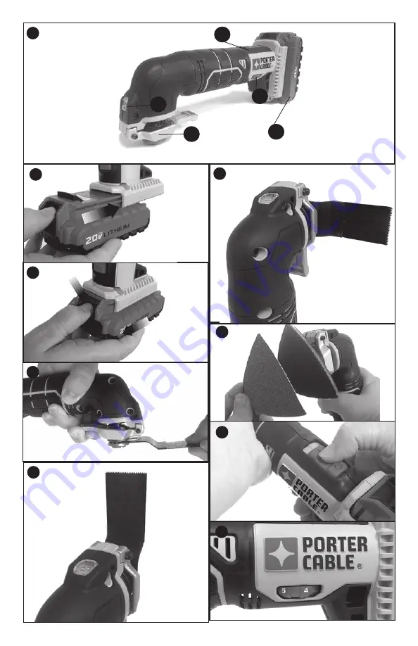 Porter-Cable PCC710 Скачать руководство пользователя страница 9