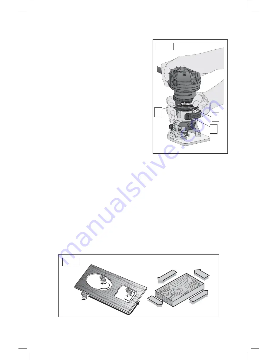 Porter-Cable PCE6430 Instruction Manual Download Page 11