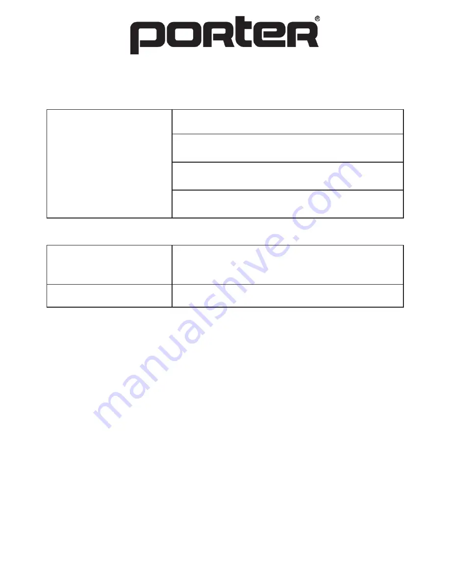 Porter 219 Series Installation, Operation And Maintenance Manual Download Page 2