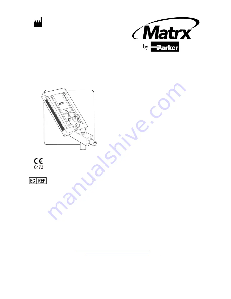 Porter Matrx MDM Installation Manual Download Page 1