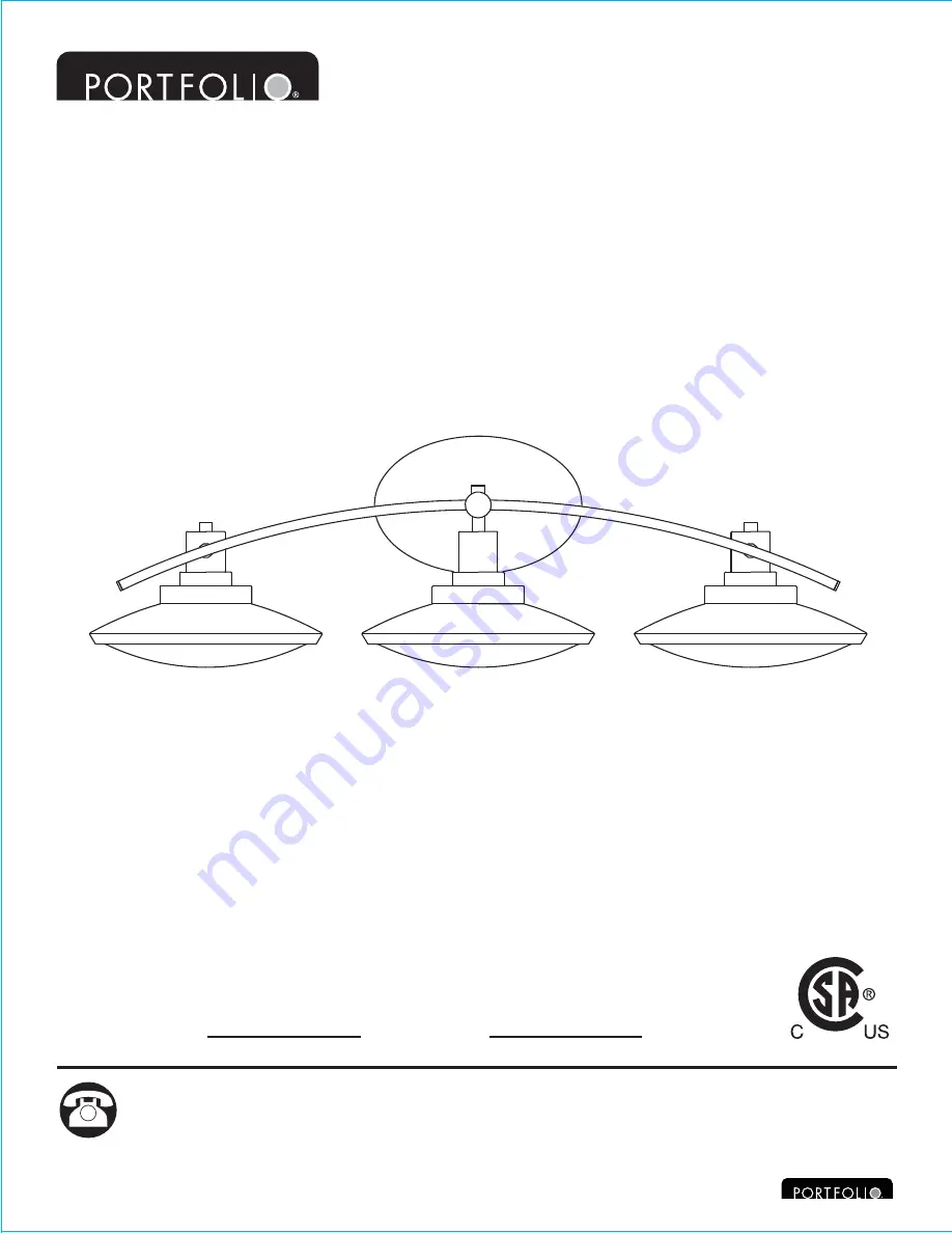 Portfolio 3-LIGHT VANITY BAR User Information Download Page 9