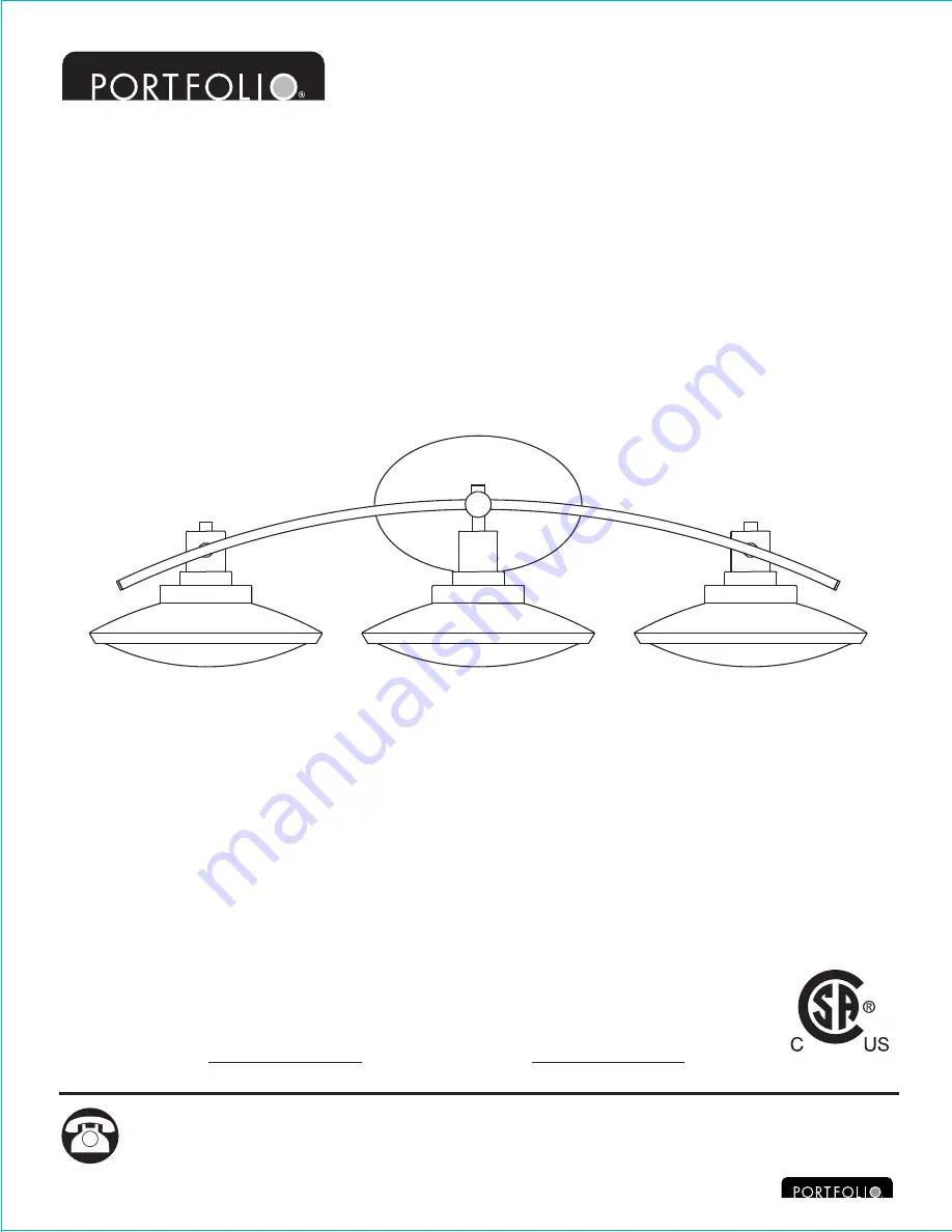 Portfolio 3-LIGHT VANITY BAR Скачать руководство пользователя страница 17