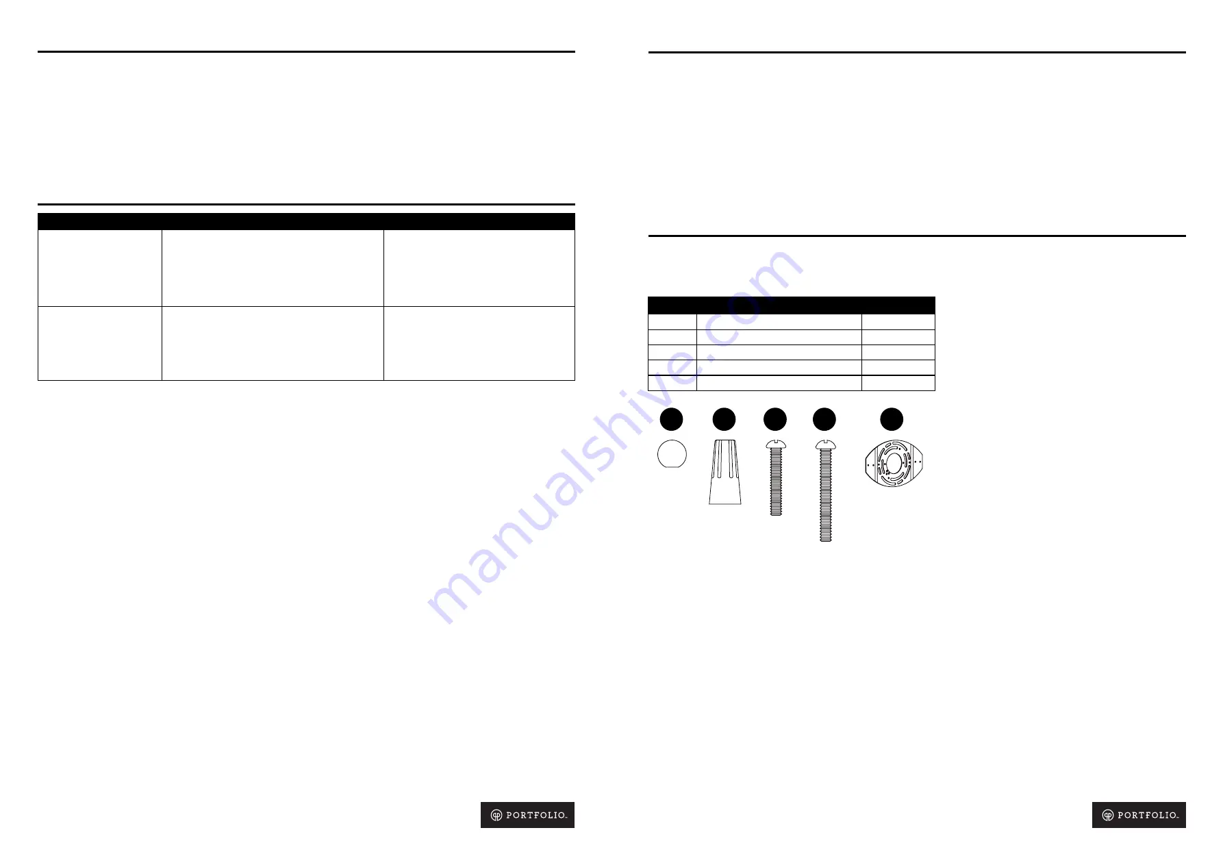 Portfolio FV12-132-1 Quick Start Manual Download Page 4