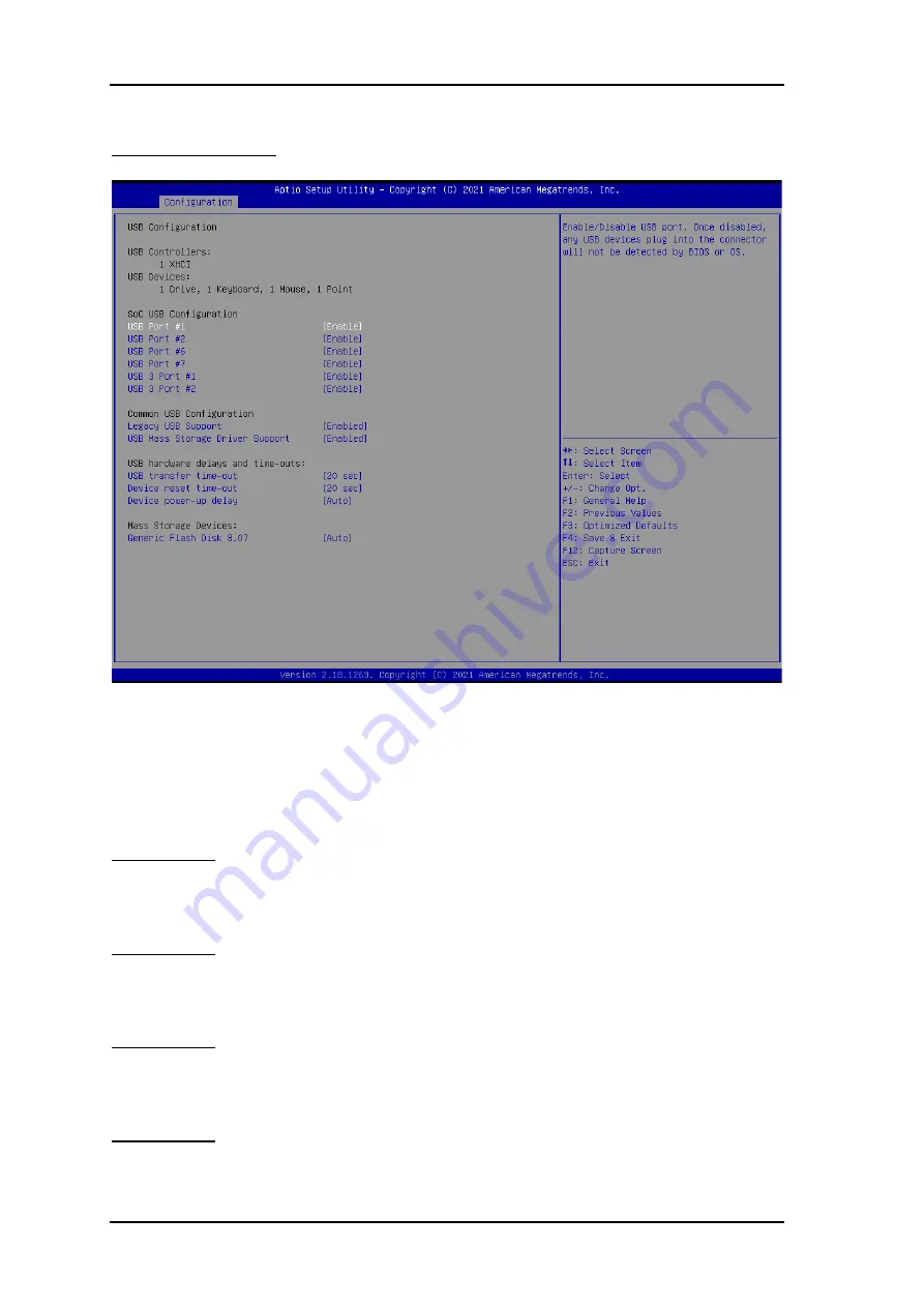 Portwell FUDA3-S1-22 Series User Manual Download Page 71