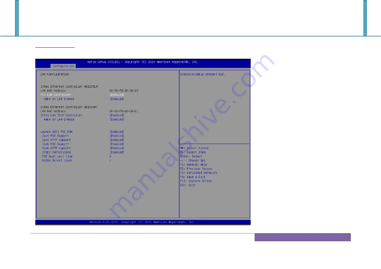 Portwell ROBO-6912VG2AR User Manual Download Page 54