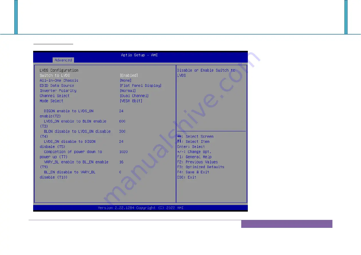 Portwell WADE-8213-Q670E User Manual Download Page 54