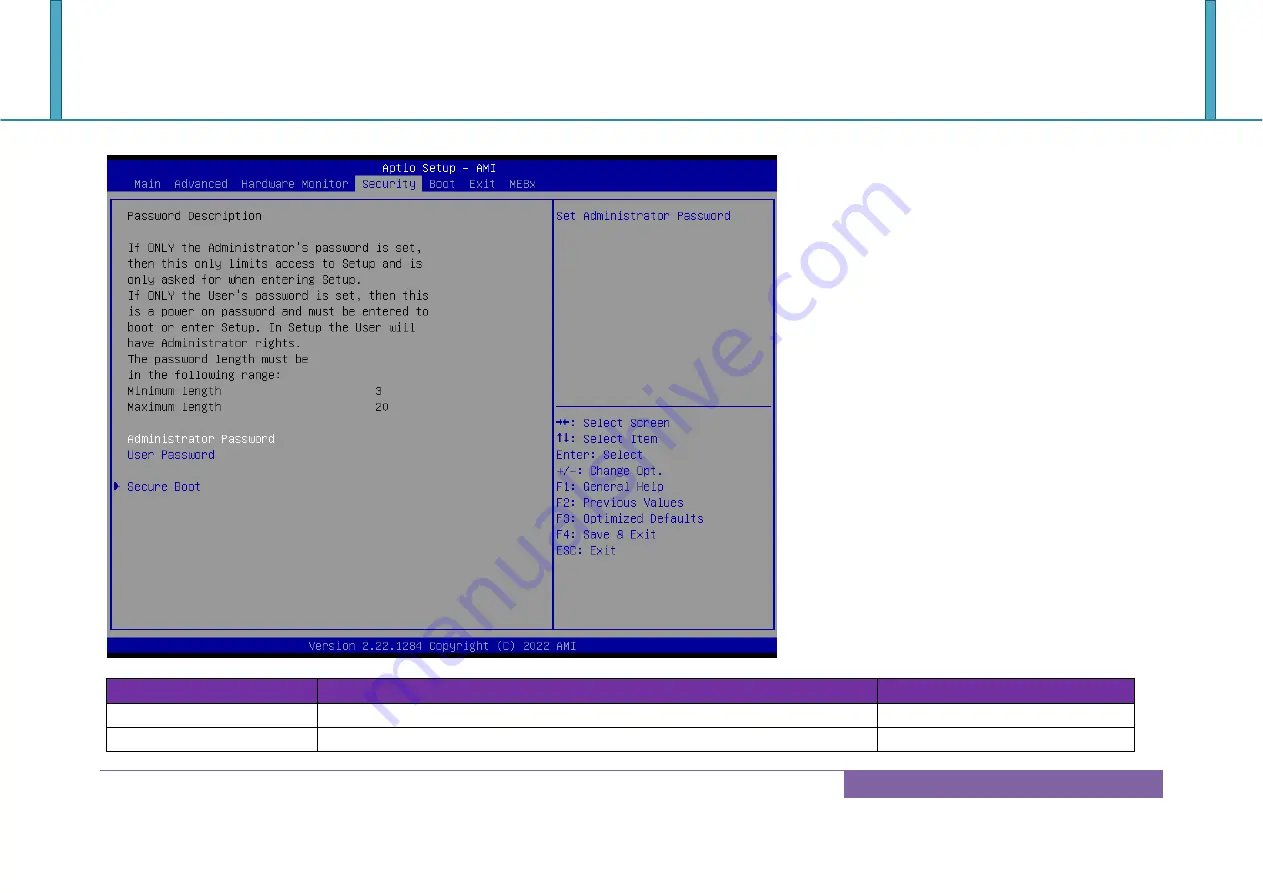 Portwell WADE-8213-Q670E User Manual Download Page 91