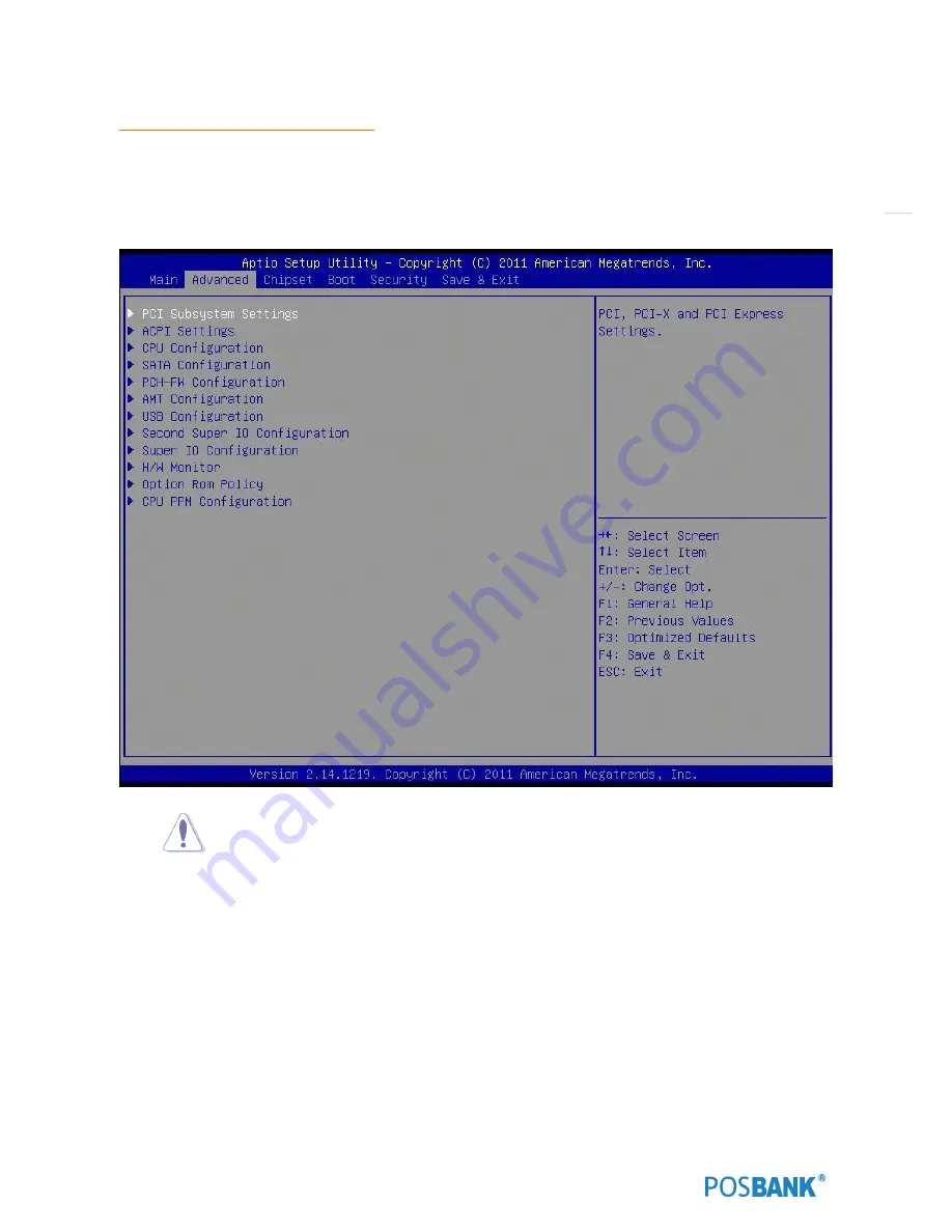 POSBank ANYSHOP e2 Qs User Manual Download Page 130